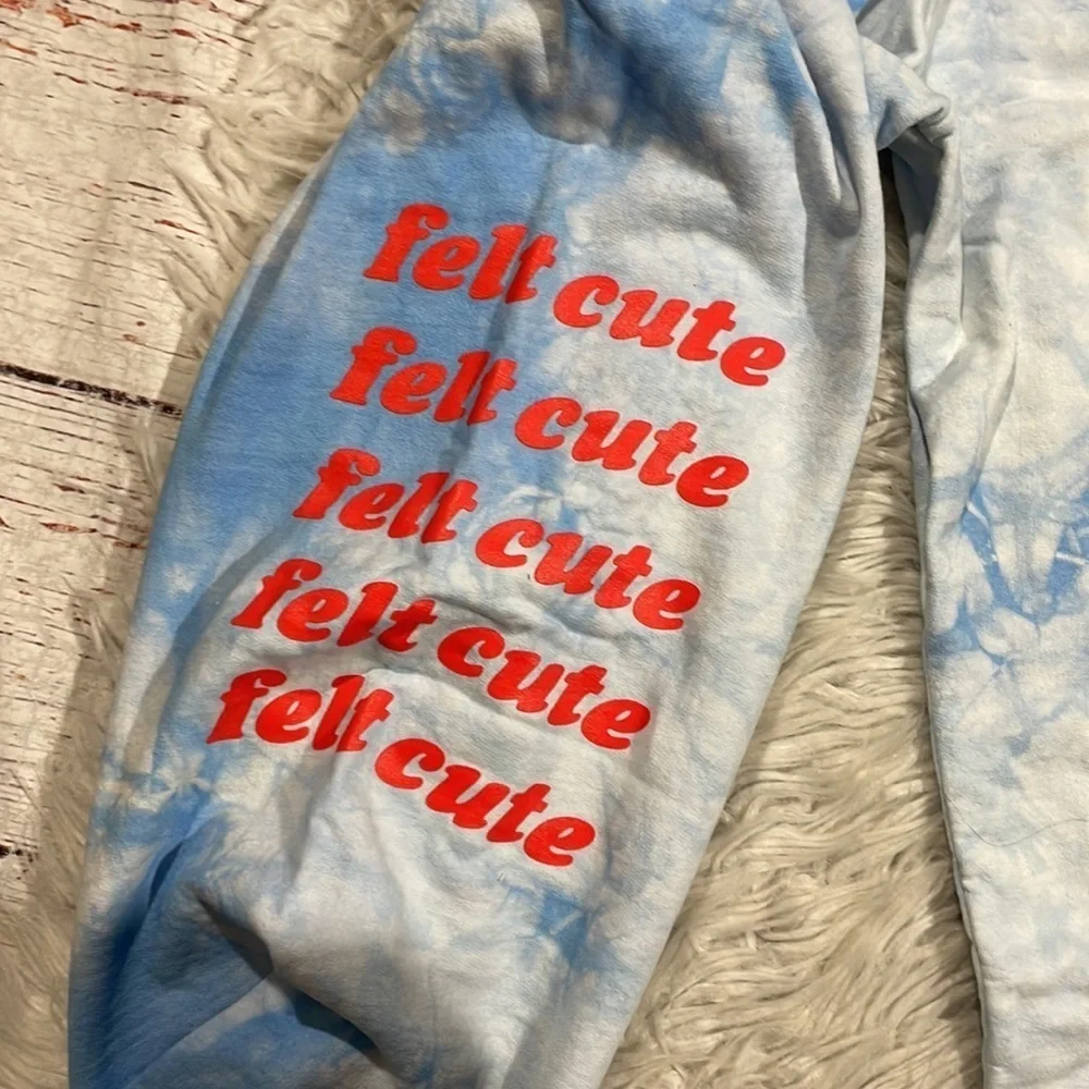 Blue Floral Joggers - Picture 9 of 12